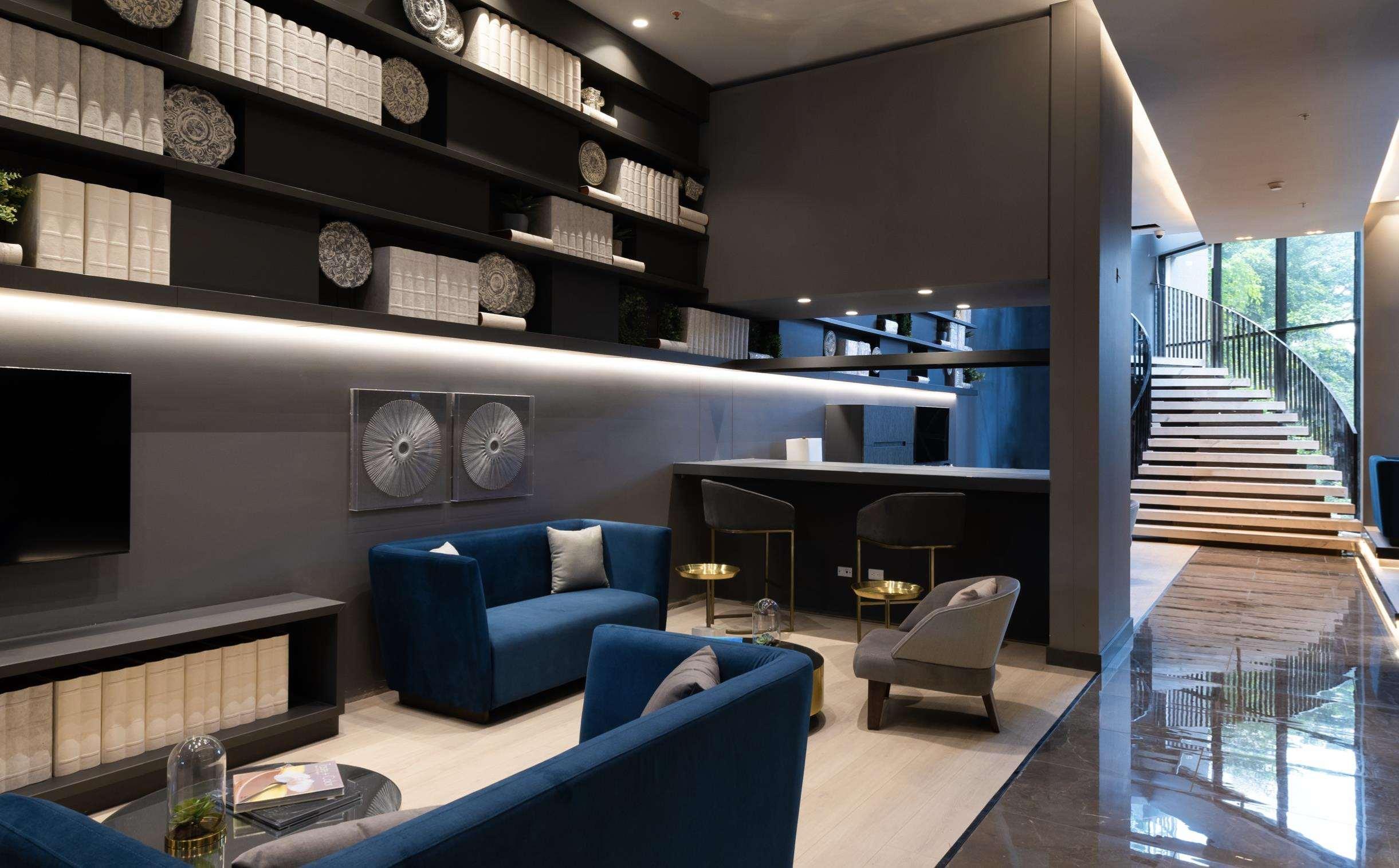 Hotel York Luxury Suites Medellin By Preferred Extérieur photo The Library