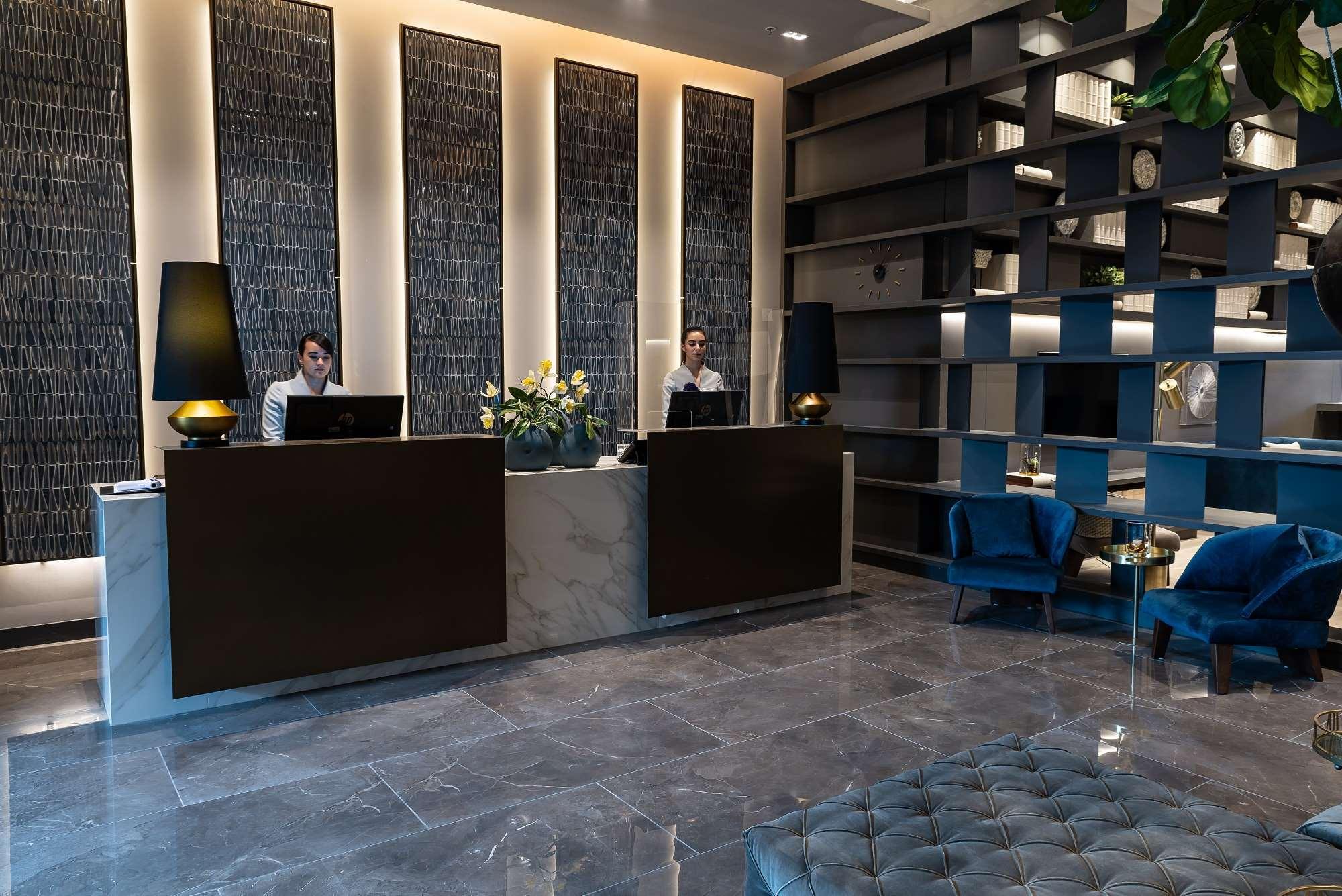 Hotel York Luxury Suites Medellin By Preferred Extérieur photo The lobby of the hotel